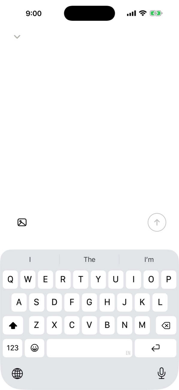 A blank writing page